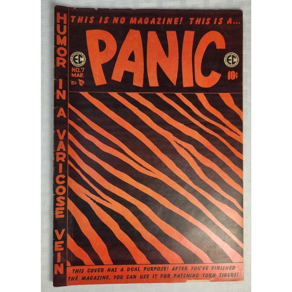 Panic #7 Vol. 1955 E.C. Publications, Inc Comic Book